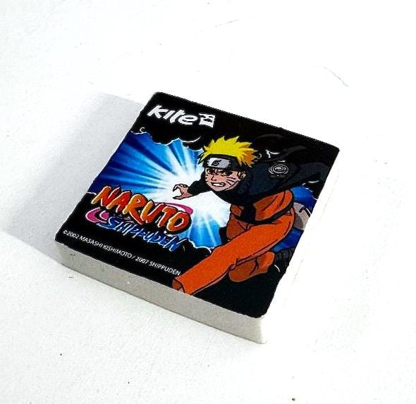 Гумка квадратна Naruto (50 шт/уп) N13-101K Kite