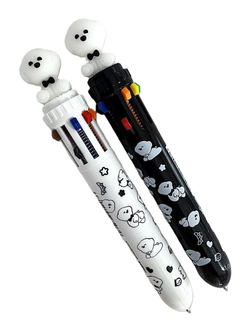 Ручка кулькова 10 кольорів Stay Pangah (24 шт/уп) BP-207 AIHAO