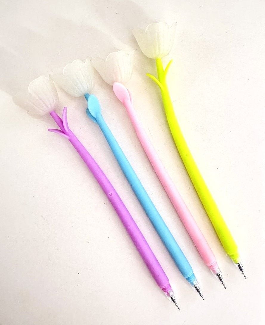 Ручка гелева змінює колір Квіти відкритий бутон (48 шт/уп) CS-9085 AIHAO