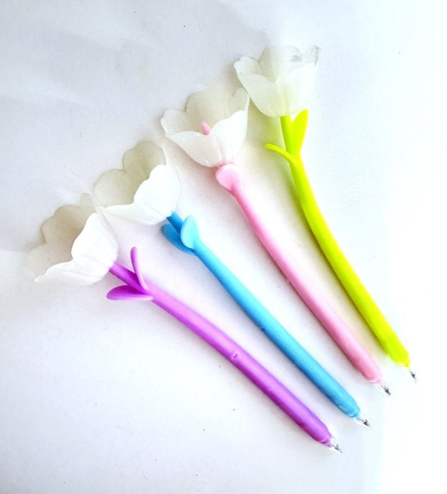 Ручка гелева змінює колір Квіти відкритий бутон (48 шт/уп) CS-9085 AIHAO