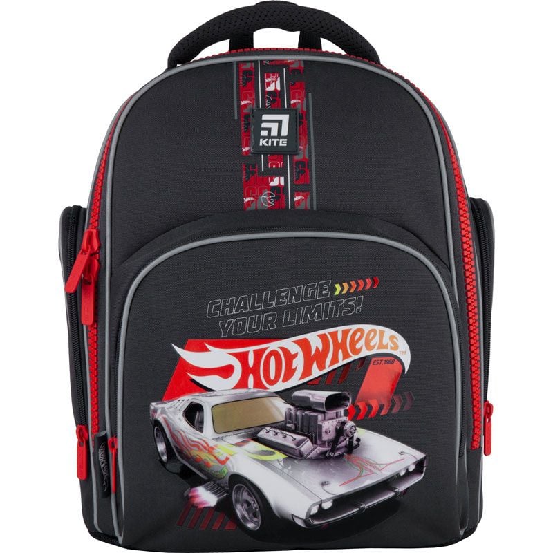 Рюкзак 15,5 л + пенал + сумка для взуття Hot Wheels SET-HW21-706S Kite