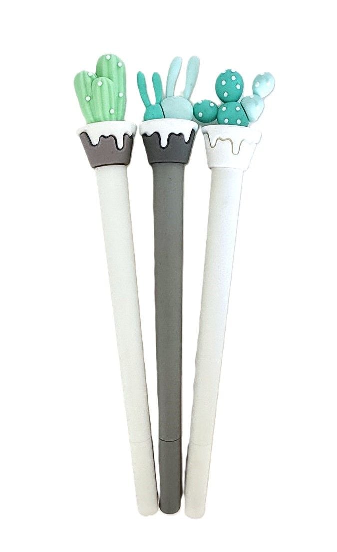 Ручка гелева Кактус в горщику Z-19015 AIHAO