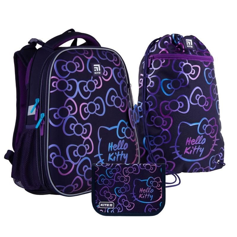 Рюкзак 16 л + пенал + сумка для взуття Hello Kitty SET-HK21-531M Kite