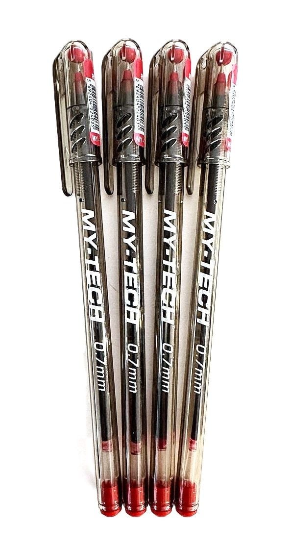 Ручка кулькова My-Tech 0,7мм червона (25 шт/уп) 2240 PENSAN