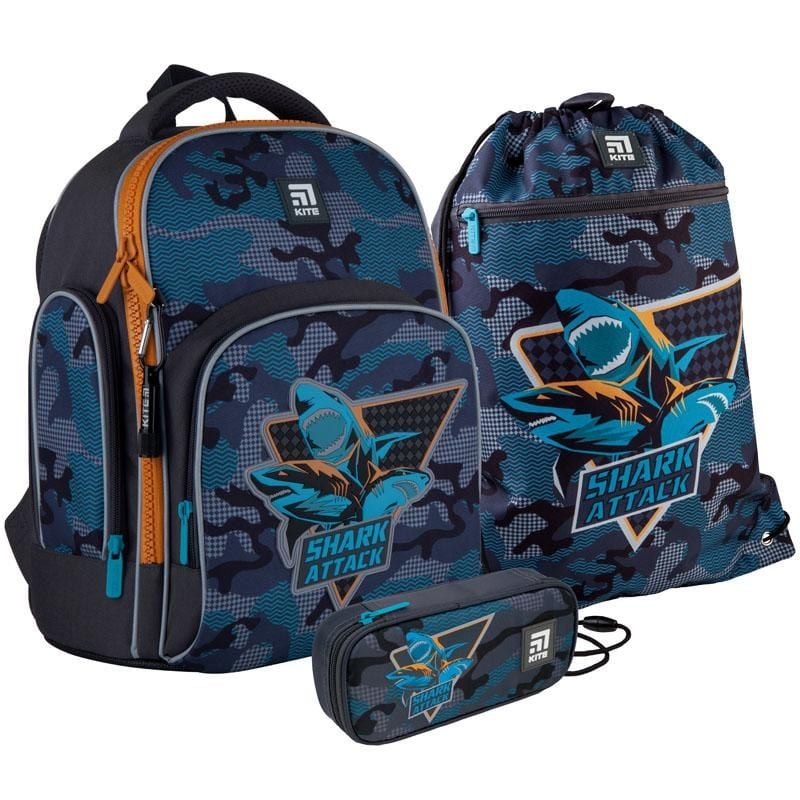 Рюкзак набір + пенал + сумка для взуття SET-K21-706S-1 Kite