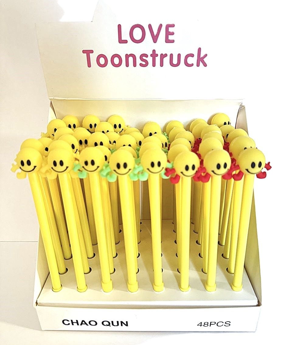 Ручка кулькова Смайлик (12 шт/уп) CS0020 Chen`s