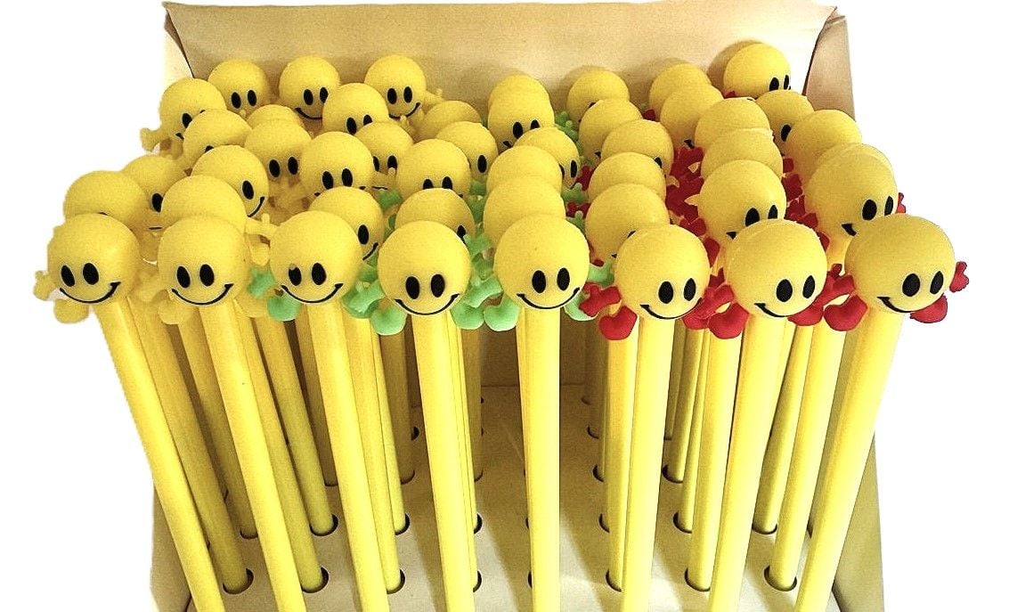 Ручка кулькова Смайлик (12 шт/уп) CS0020 Chen`s