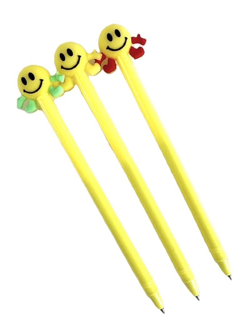 Ручка кулькова Смайлик (12 шт/уп) CS0020 Chen`s