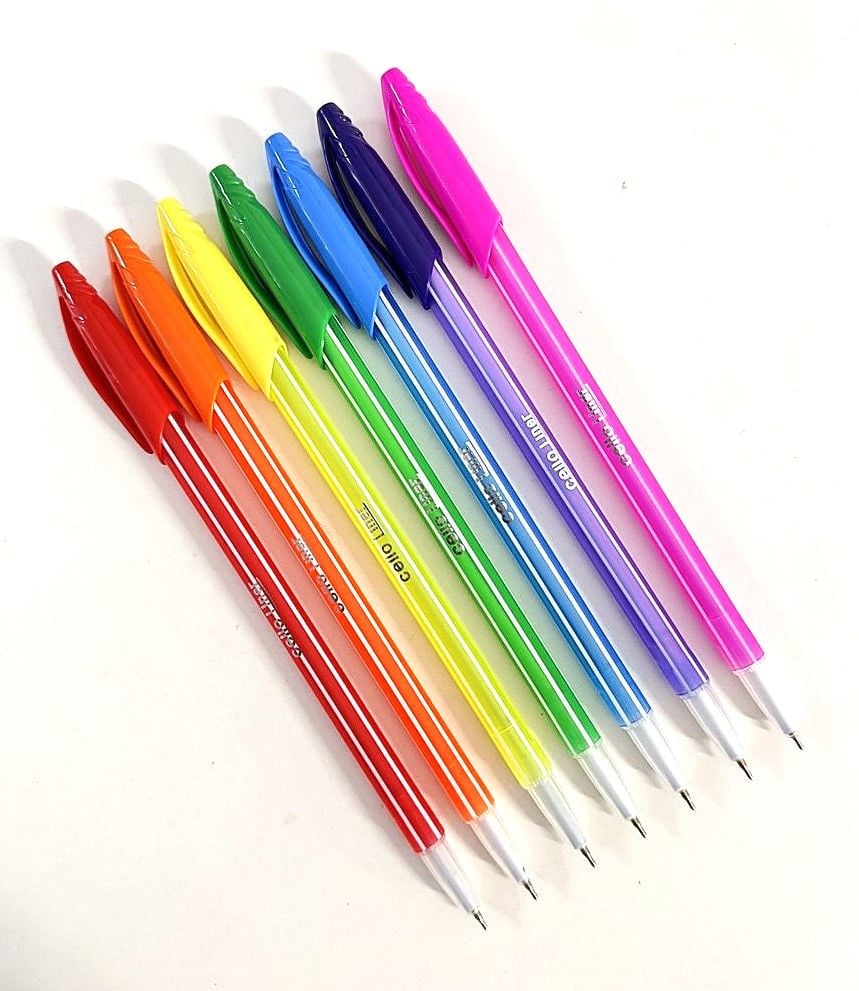 Ручка кулькова кольоровий корпус LINER 0,6 мм BPCELIBL0720 Cello