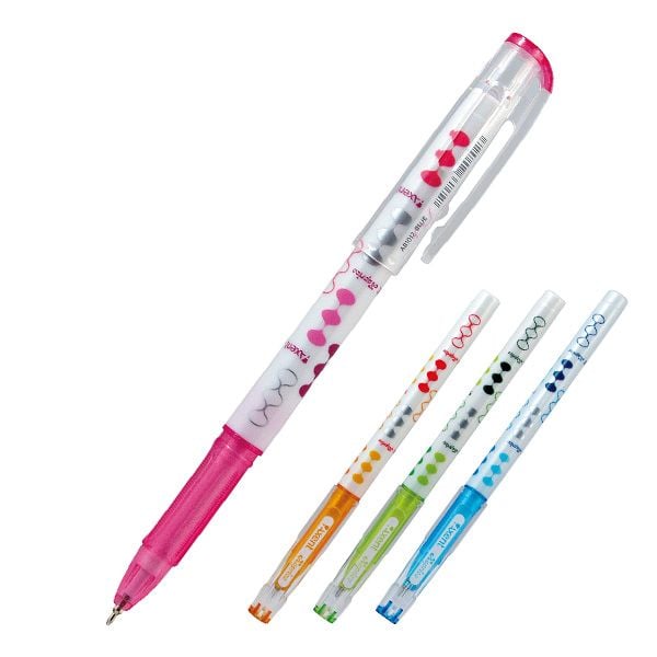 Ручка кулькова 0,38 мм Kaprice (12 шт/уп) AB1012-02 Axent