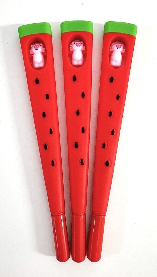 Ручка кулькова Кавун синя (12 шт/уп) CS-5098 AIHAO