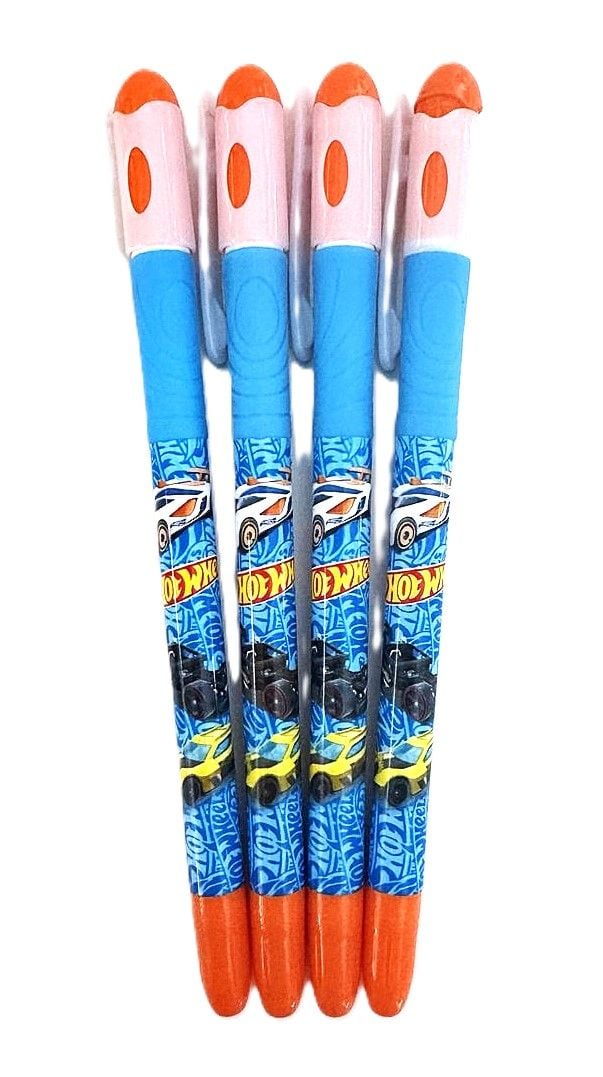 Ручка масляна синя Hot Wheels (28 шт/уп) HW19-033 Kite