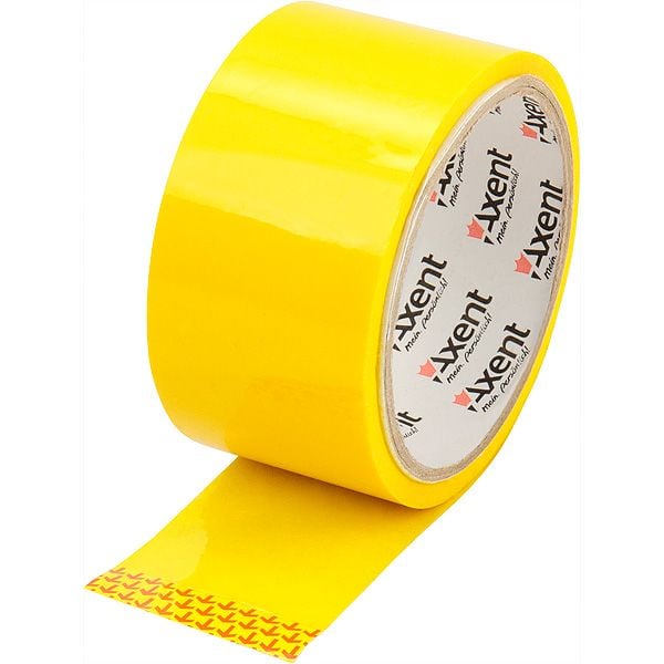 Стрічка пакувальна 48*35м жовтий 3044-08 Axent