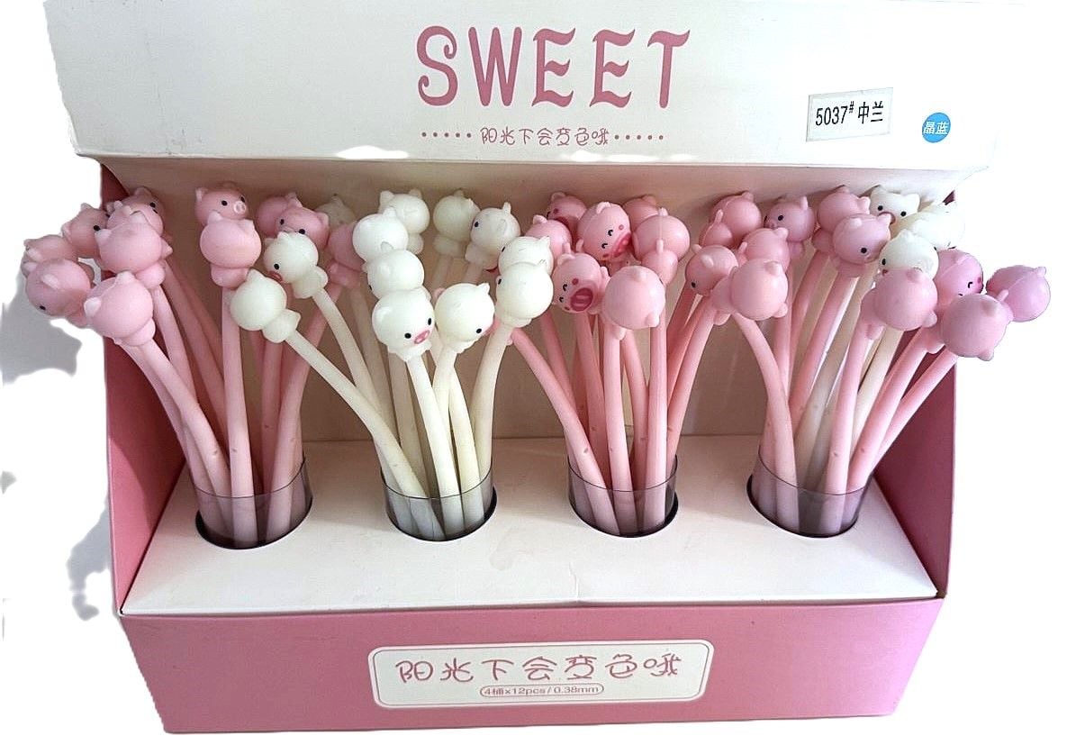 Ручка гелева Поросятка (48 шт/уп) CS-5037 AIHAO