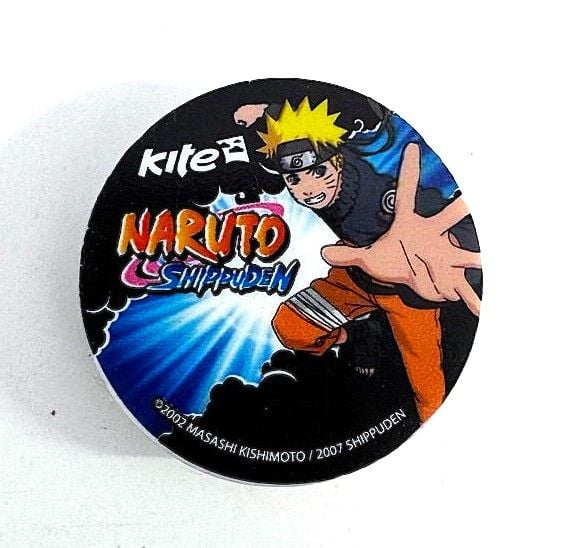 Гумка кругла Naruto (70 шт/уп) N13-100 Kite