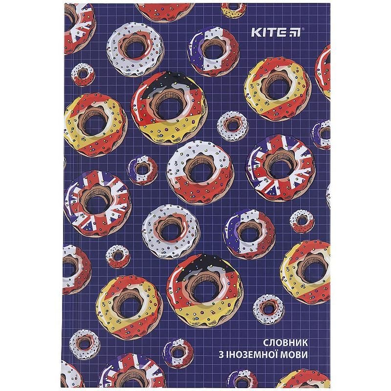 Словник з іноземної мови 60 арк Donuts K21-407-2 Kite