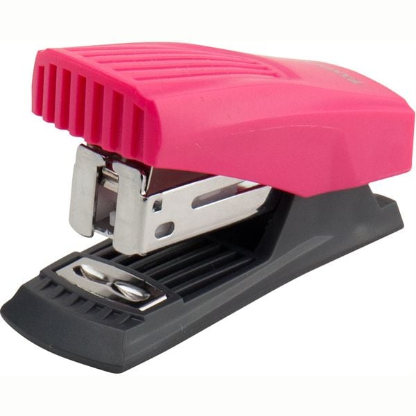 Степлер № 24 на 12арк зшиву Shell міні рожевий 4831-10 Axent