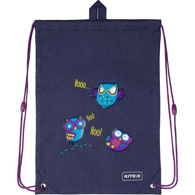Сумка Owls темно-синя K20-600M-17 Kite