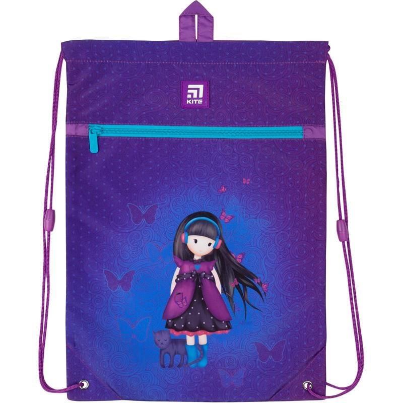 Сумка з кишенею Charming фіолетова K20-601M-19 Kite
