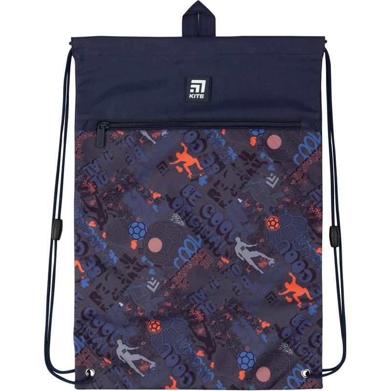 Сумка з кишенею Cool сіра K20-601M-14 Kite