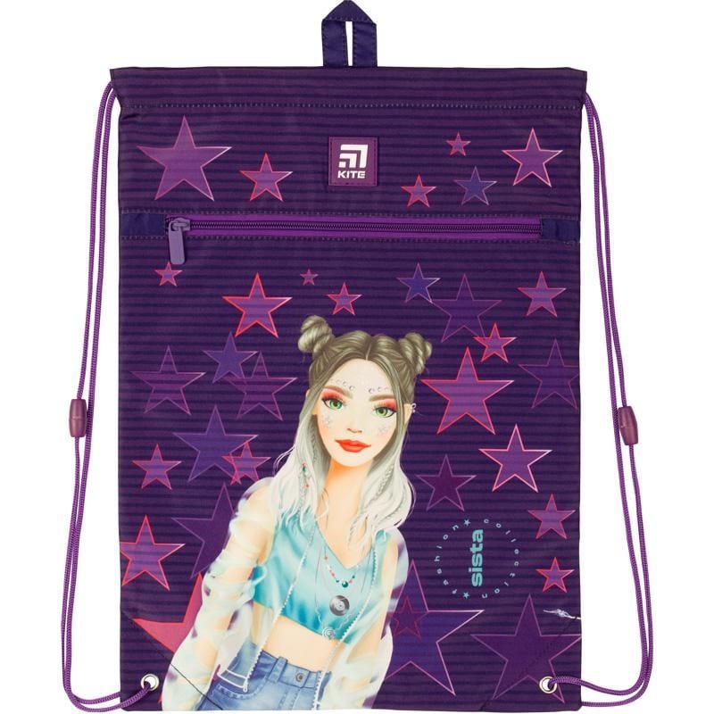 Сумка з кишенею Fashion фіолетова K20-601M-21 Kite