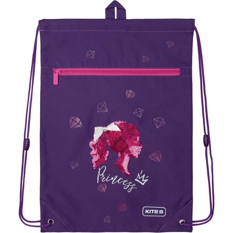 Сумка з кишенею Princess фіолетова K20-601M-11 Kite
