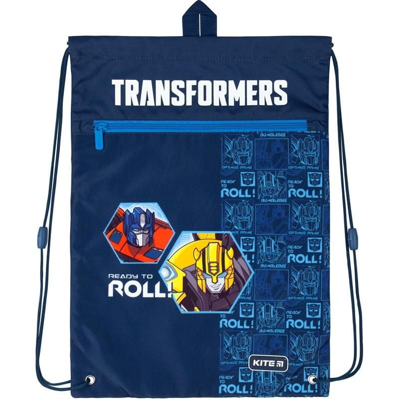 Сумка з кишенею Transformers-1 синя TF20-601M-1 Kite