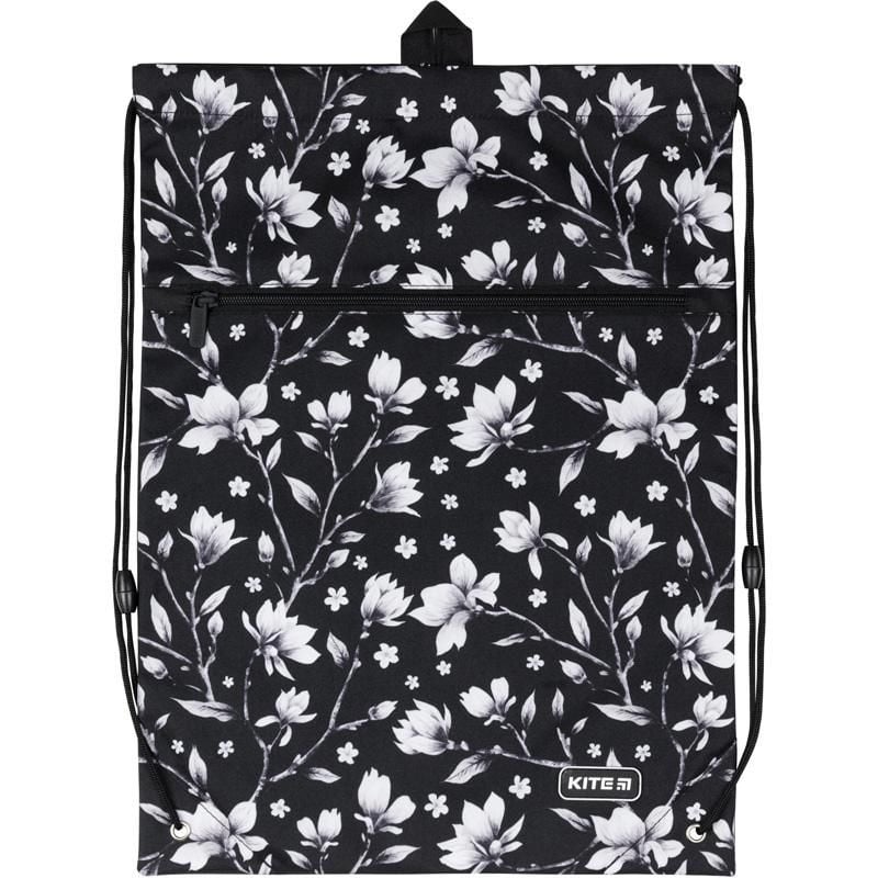 Сумка з кишенею чорна K20-601L-6 Kite