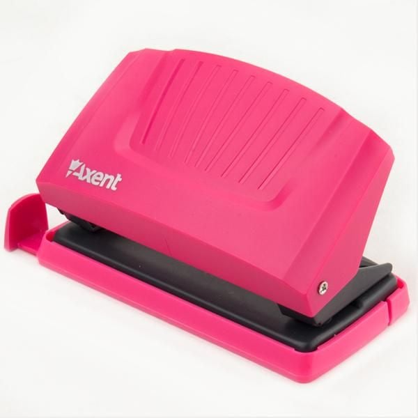 Діркопробивач з пробивною силою до 10 арк Shell рожевий 3410-10 Axent