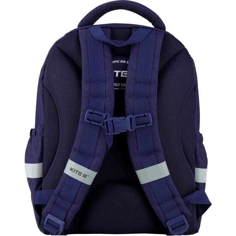 Рюкзак Education полукаркасний 18 л змінна передня панель Fast cars синій K20-700M(2p)-4 Kite