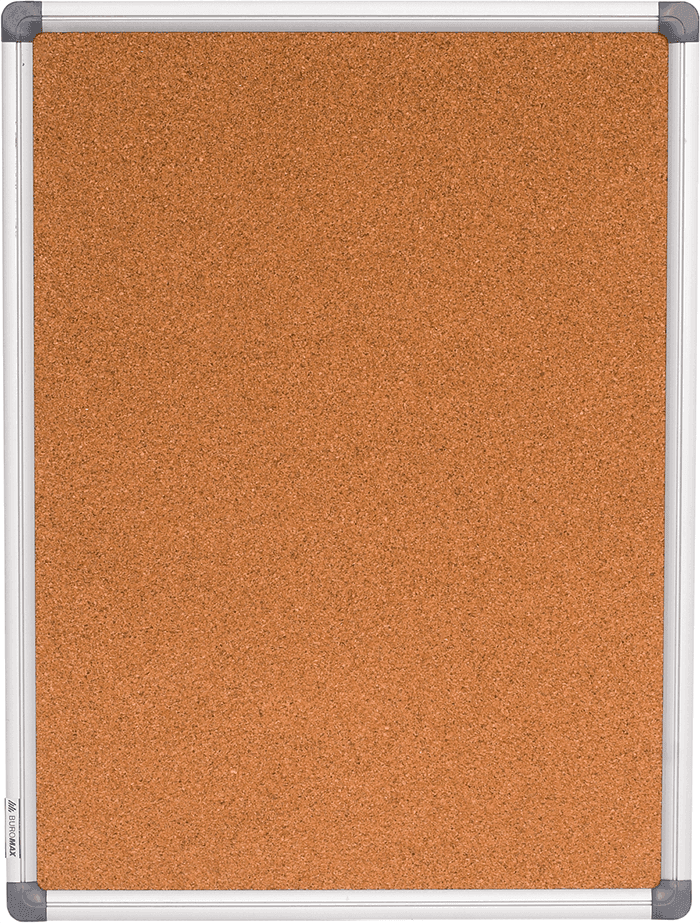 Дошка коркова 45*60 см алюмінієва рамка BM0016 BUROMAX