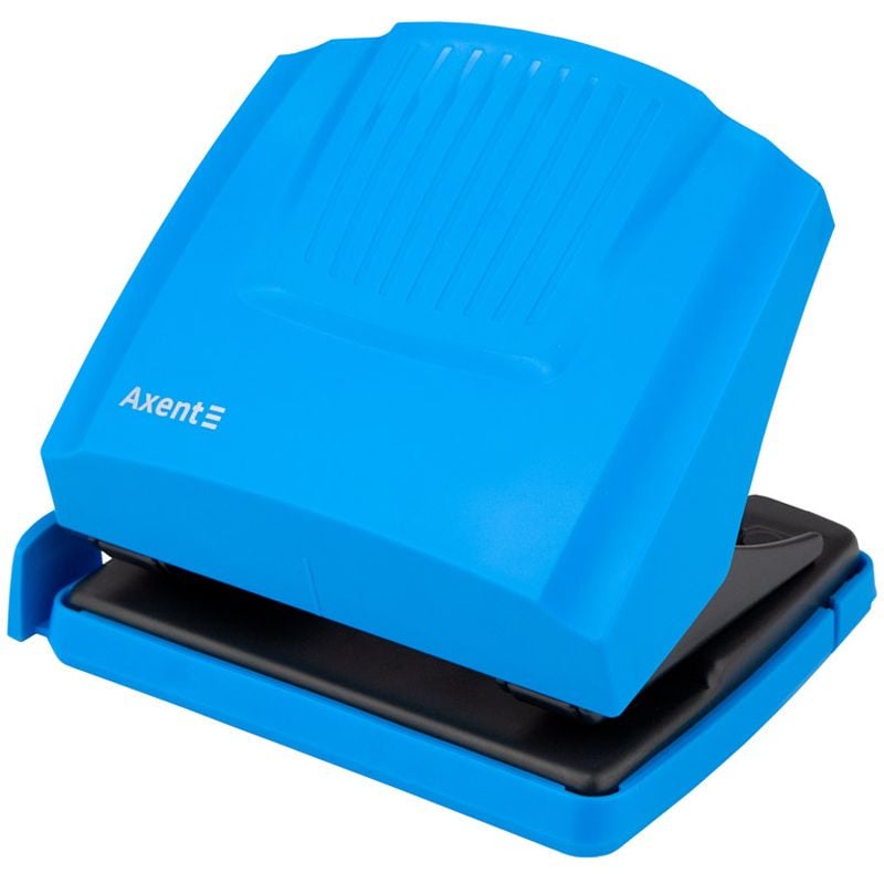 Діркопробивач з пробивною силою до 30арк Shell блакитний 3430-07 Axent