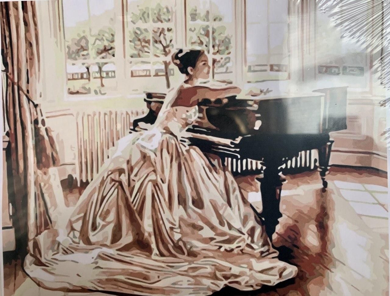 Картина за номерами 20 кольорів Фортепіано ST-8028-5 SULTANI