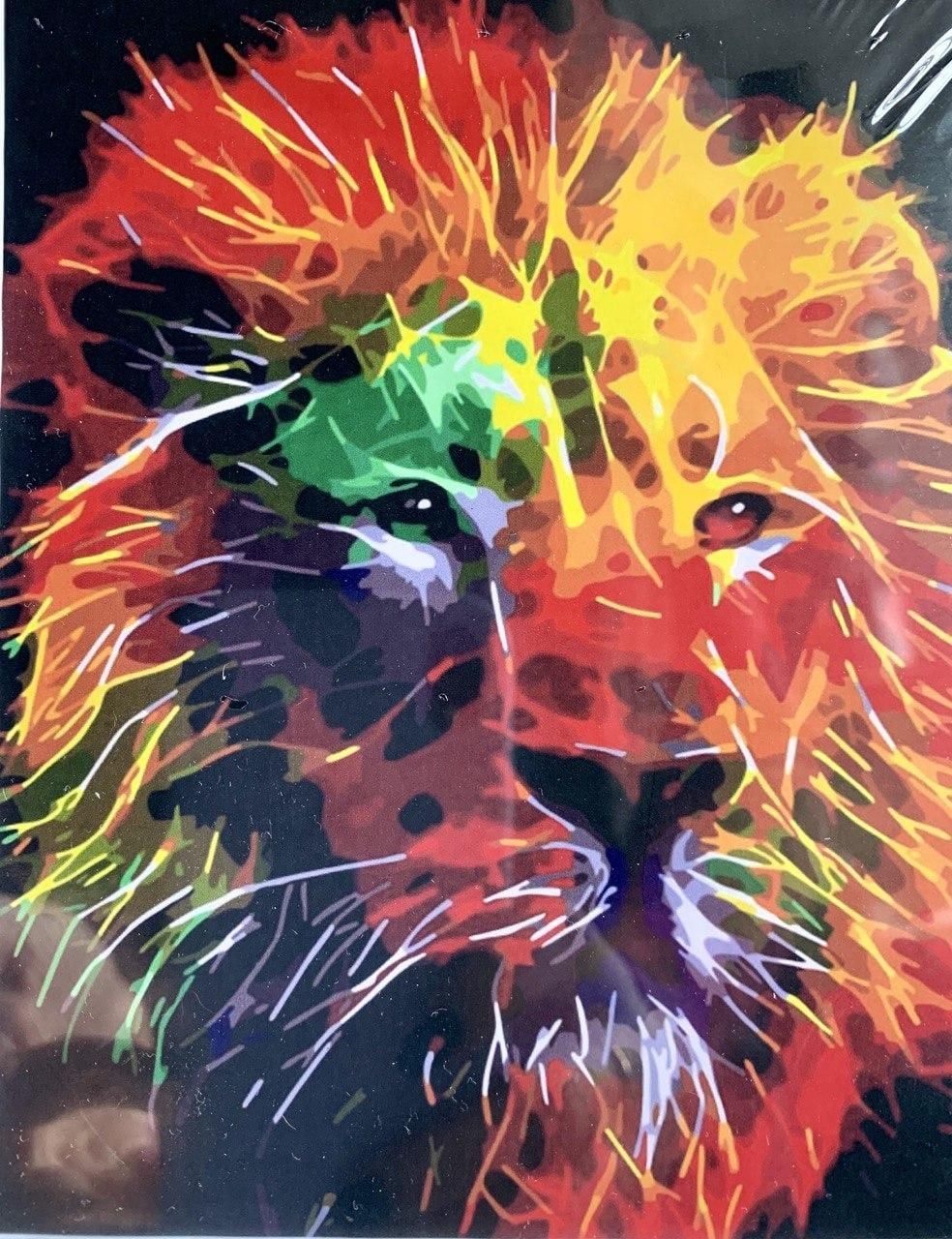 Картина за номерами 24 кольори Лев ST-8028-6 SULTANI