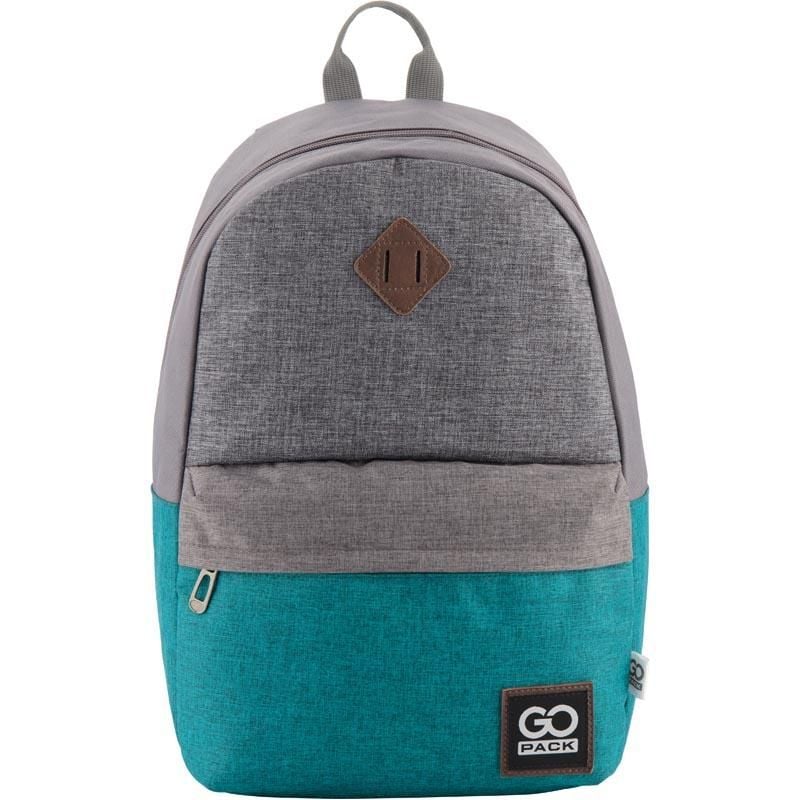 Рюкзак бескаркасный 21L серо-бирюзовый GO18-122L-1 Go-Pack