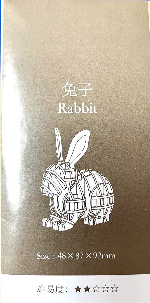 Іграшка конструктор дерев'яний Тварини 3DWA22414-3 AIHAO