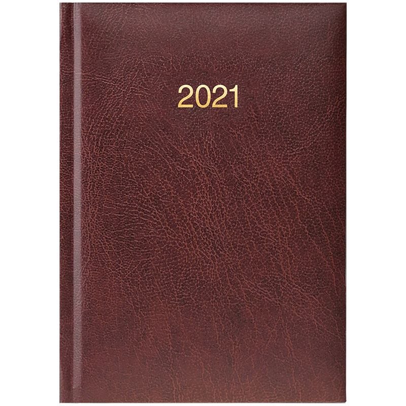 Блокнот щоденник А6 2020 кишеньковий Miradur бордовий 73-736 60 29 BRUNNEN