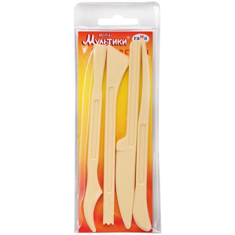 Пластилін набір стеків 4 шт Мультики 660005 Гамма