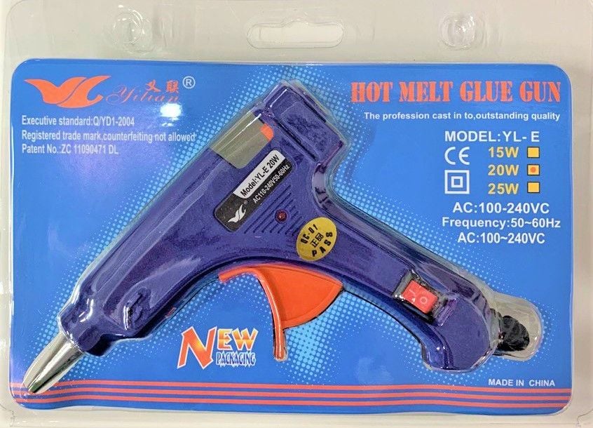 Пістолет клейовий для рукоділля 7мм YL-E20W AIHAO