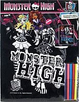 Розмальовка з оксамитом А3+5 фломастерів Monster High MH14-156K Kite