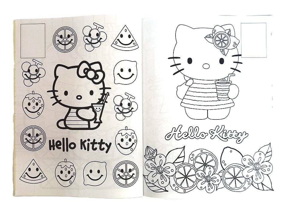 Розмальовка А4 16арк з наліпками Hello Kitty НК11-230WK Kite