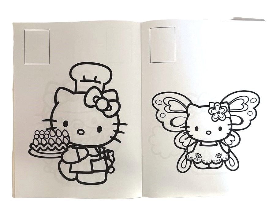 Розмальовка А4 16арк з наліпками Hello Kitty НК11-231WK Kite