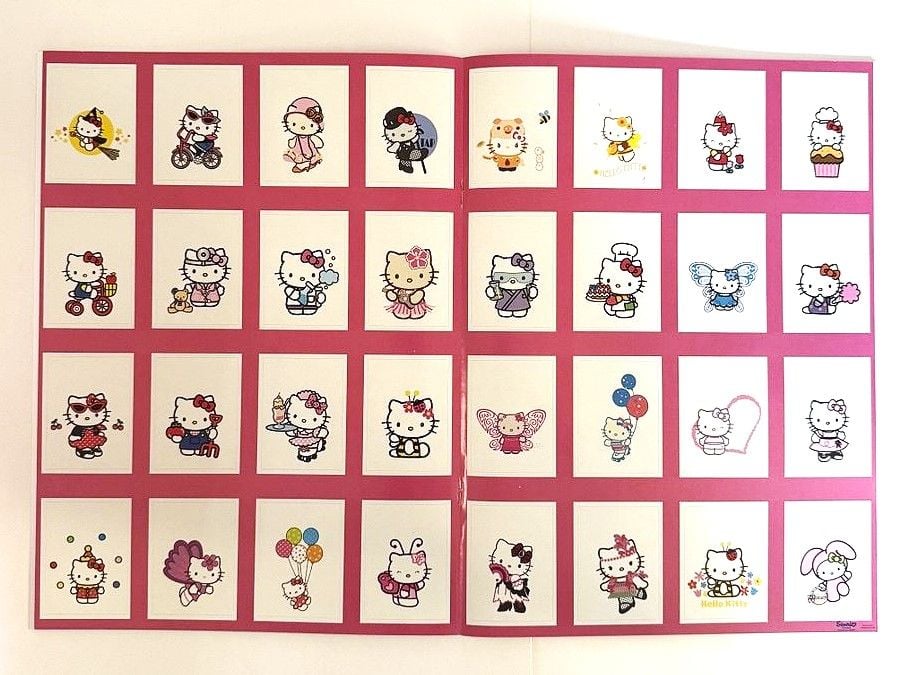 Розмальовка А4 16арк з наліпками Hello Kitty НК11-231WK Kite