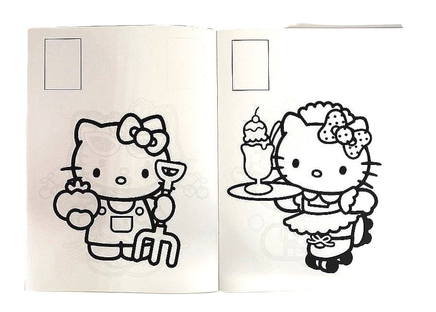 Розмальовка А4 16арк з наліпками Hello Kitty НК11-231WK Kite