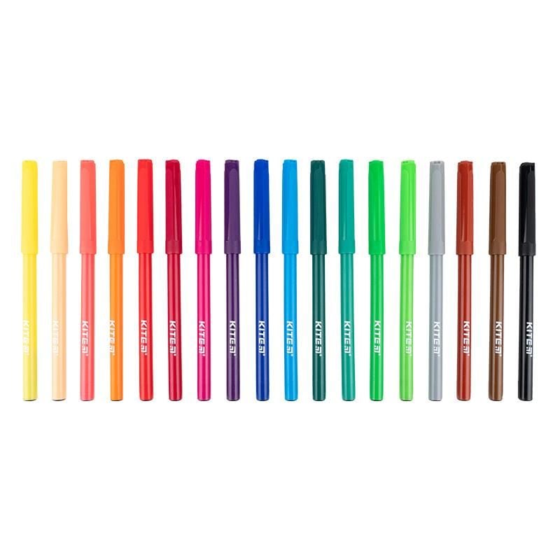 Фломастери 18 кол Dogs K22-448 Kite