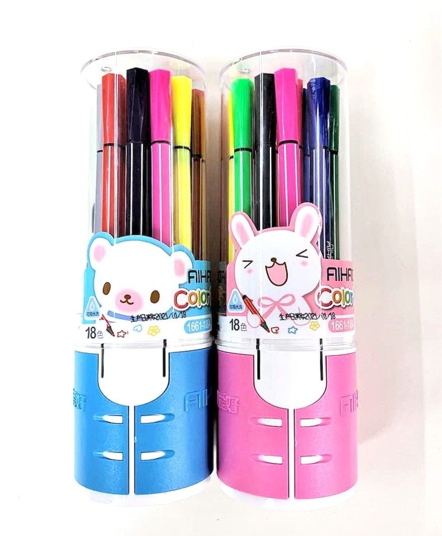 Фломастери 18кол в тубусі (96) 1661-18 AIHAO