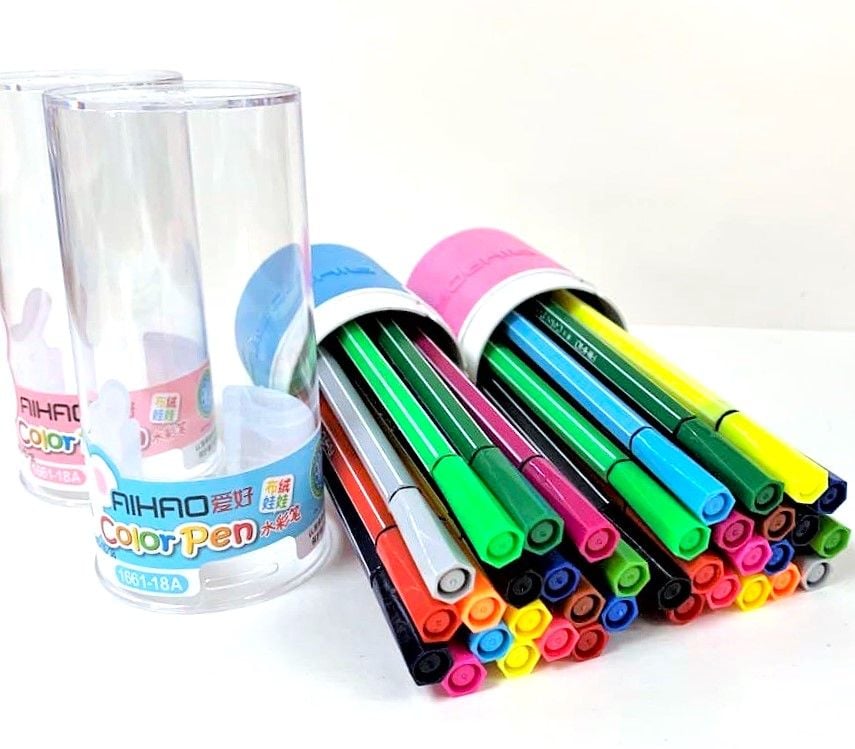 Фломастери 18кол в тубусі (96) 1661-18 AIHAO