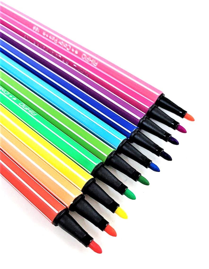 Фломастери 24кол в тубусі (80) 1661-24 AIHAO