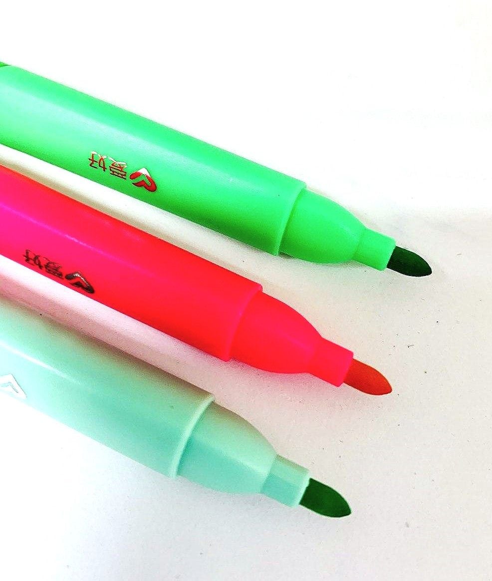 Фломастери 2х-сторонні 18 шт 36 кол на водяній основі (12 шт/уп) CP 607-18 AIHAO