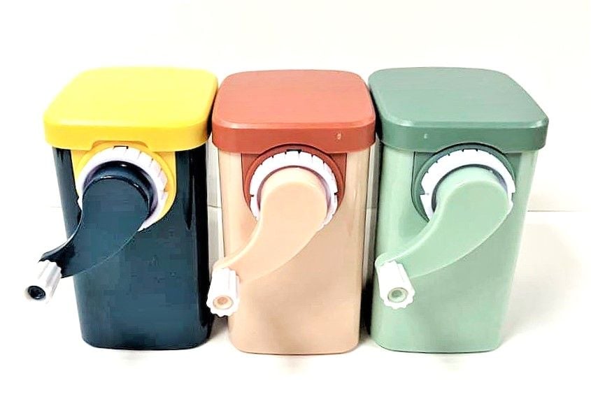 Чинка механічна асорті кольорів (12 шт/уп) LH-0069 AIHAO